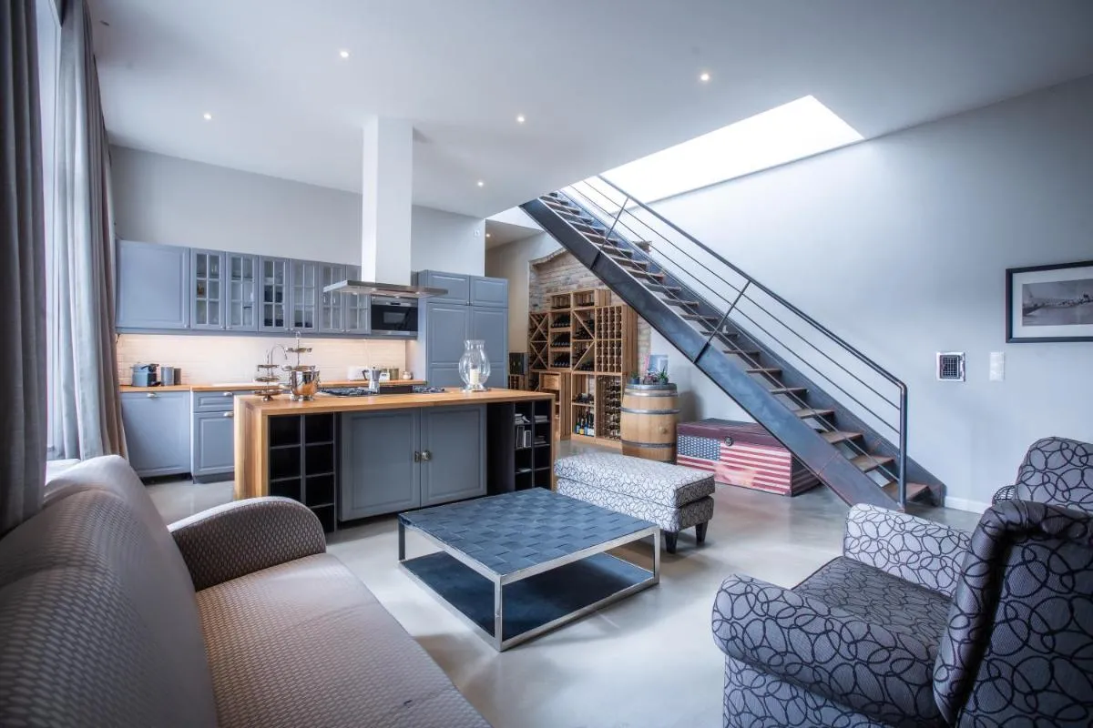 Image 3 of 205m2 Penthouse with 75m2 Castle View Terrace and Barbercue – My Loft in Budapest