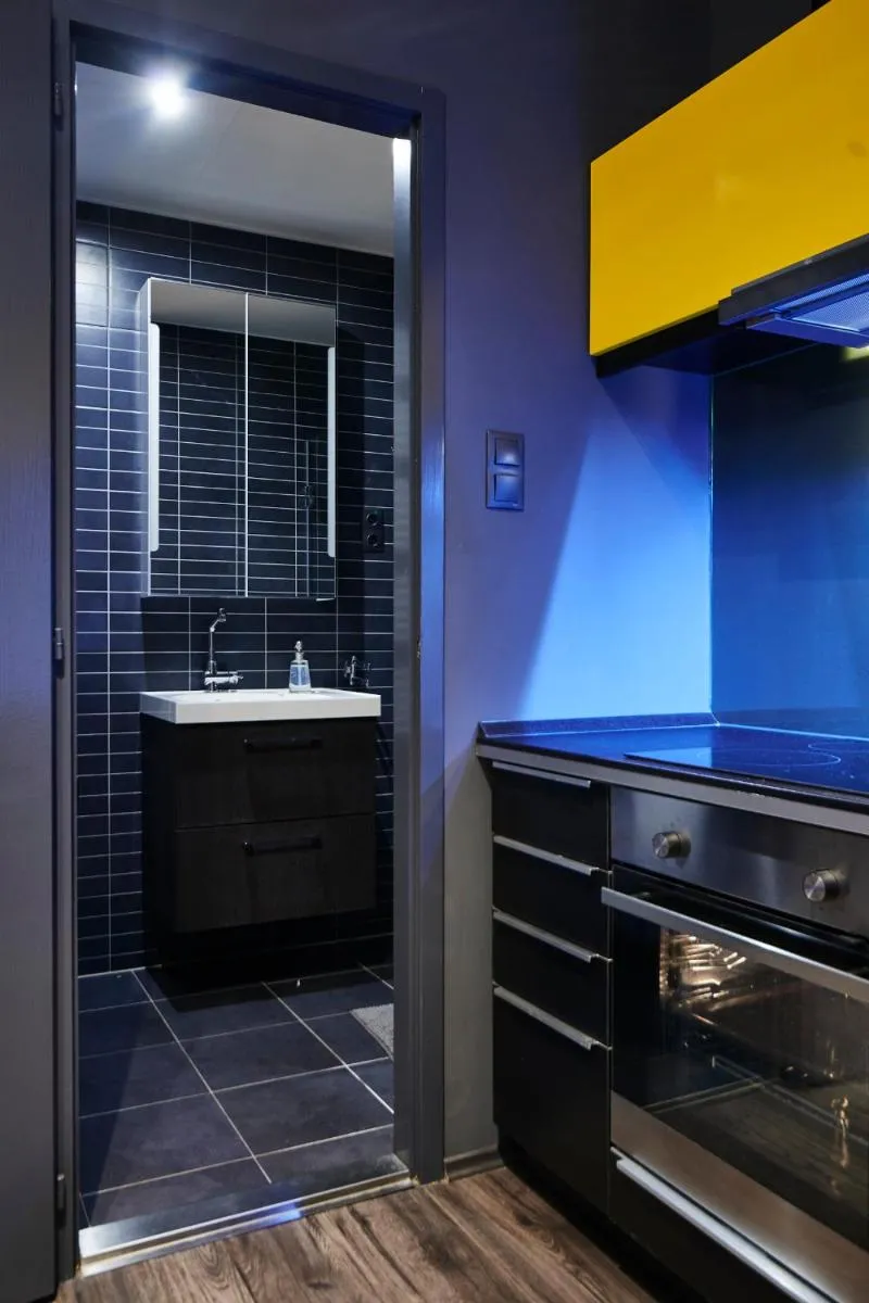 Image 4 of Central Location Yellow-Black Apartment