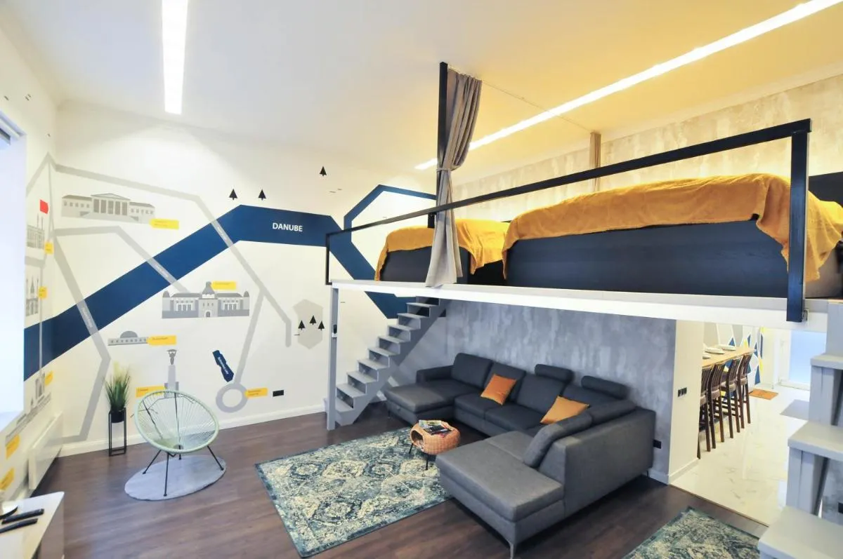 Image 1 of City Center Apartment with Budapest Design