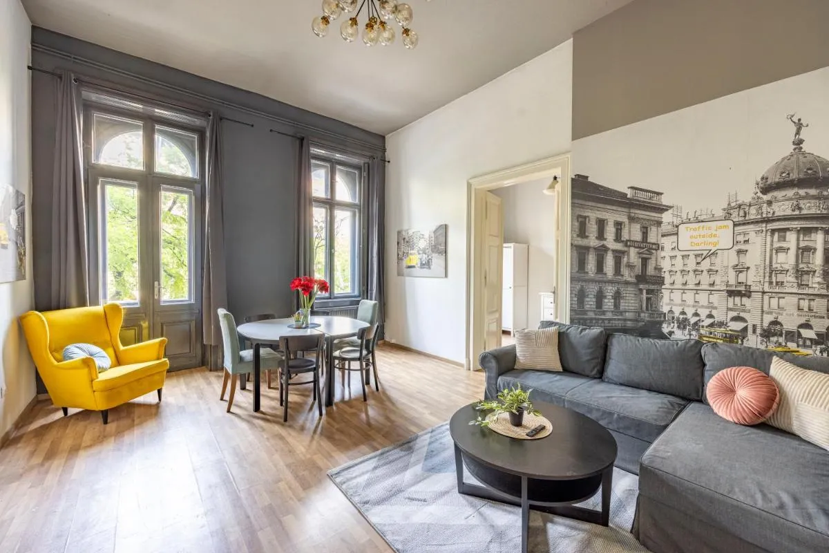 Image 1 of Cozy & Nostalgic Budapest Style Apartment in the Center