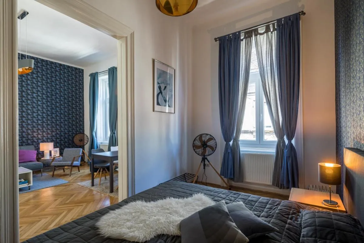 Image 5 of Double Blue Apartment in Budapest Downtown