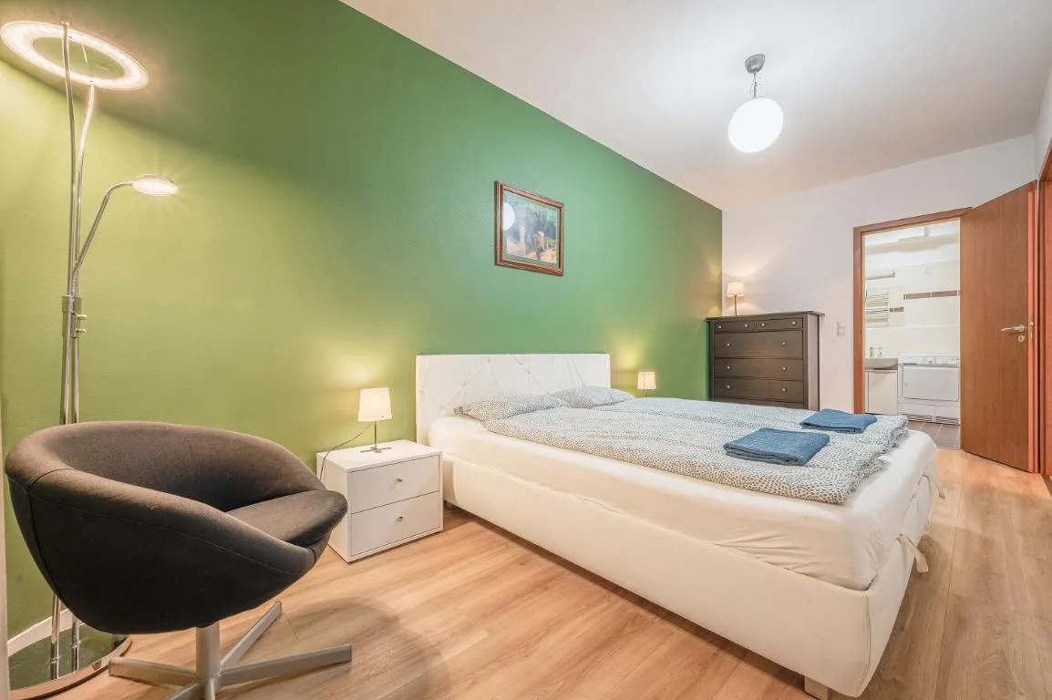 Image of Modern Apartment With Garage