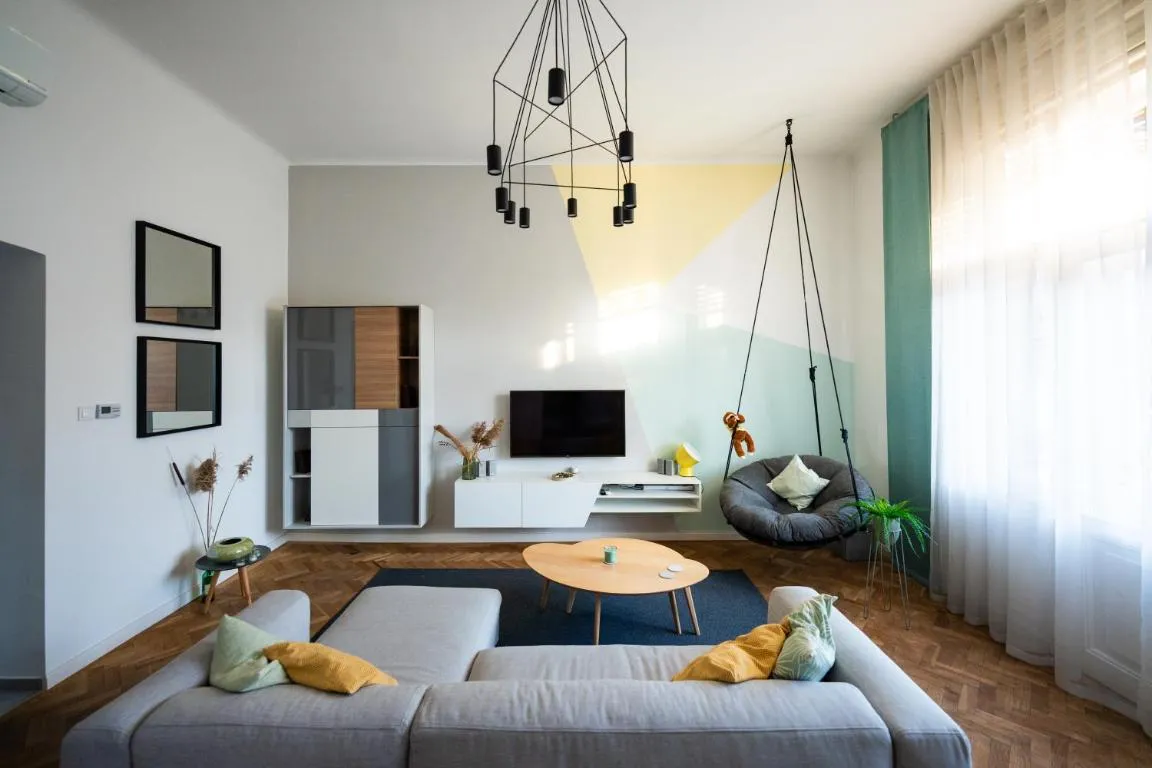 Image of Modern, design lakás a Margit-sziget mellett