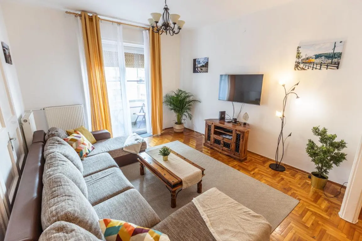 Image of Riverside Balcony Apartment with view to Danube
