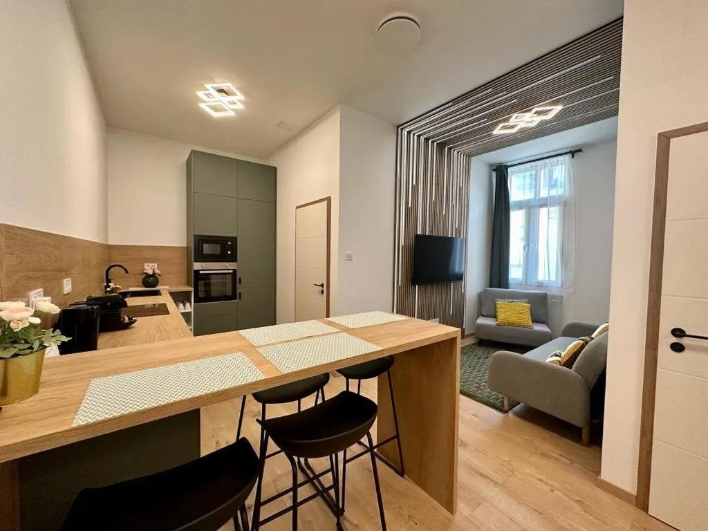 Image 2 of Shiny 3 Bedroom Apartment by GOZSDU Courtyard #downtown #freeparking