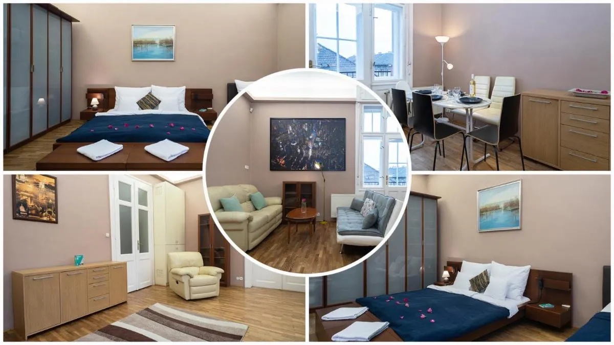 Image of Spacious Central Apartment with FREE parking + AC
